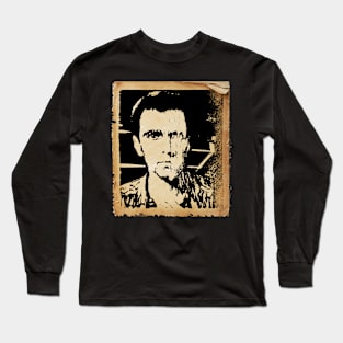 vintage look design - peter gabriel Long Sleeve T-Shirt